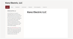 Desktop Screenshot of konzelectric.com